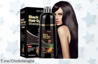 Descubre el shampoo tinte 3 en 1 para cubrir canas rápido y fácil con brillo natural precio de ganga solo por tiempo limitado ¡aprovecha este descuento brutal ya!