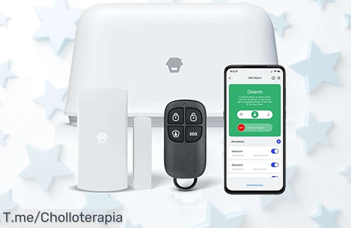 Descubre el sistema de alarma WiFi con ampliación hasta 50 sensores y mando a distancia por un precio loco que no volverás a ver aprovecha este ofertón limitado ya