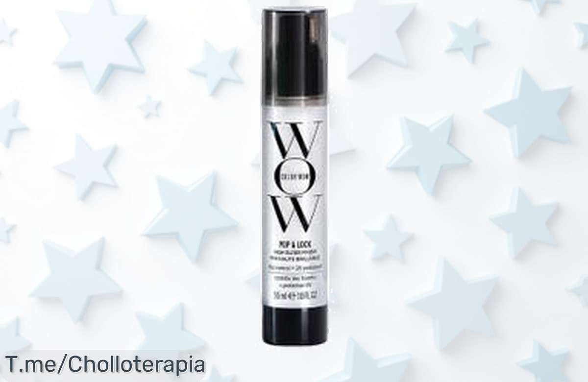Descubre el spray protector Pop Lock Color Wow que cuida y colorea tu pelo con un descuento brutal nunca visto aprovecha este ofertón antes que se acabe precio loco y limitado