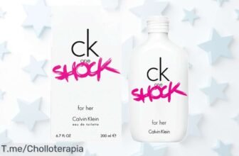 Descubre el super chollo de Calvin Klein CK One Shock For Her 200 ml con aroma único y atrevido descuento brutal nunca visto aprovecha ya este ofertón limitado
