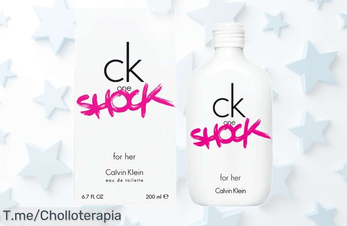 Descubre el super chollo de Calvin Klein CK One Shock For Her 200 ml con aroma único y atrevido descuento brutal nunca visto aprovecha ya este ofertón limitado