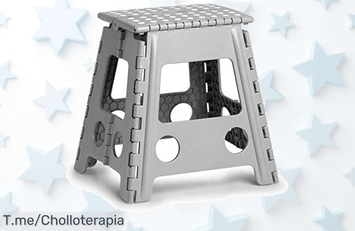 Descubre el taburete plegable zeller con pies antideslizantes y soporte de 150 kg precio loco nunca visto que no puedes dejar pasar llévate este ofertón ya antes que se agote