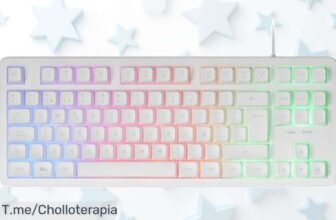 Descubre el teclado gaming TKL Mars Gaming MK023 con tecnología híbrida y luz FRGB al mejor precio loco espacio liberado rapidez imbatible ¡aprovecha este ofertón limitado ya!