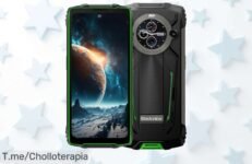 Descubre el teléfono Blackview BV8200 con pantalla súper resistente 24K 120Hz, batería bestial y cámara de 50MP a un precio loco nunca visto aprovecha este ofertón ya