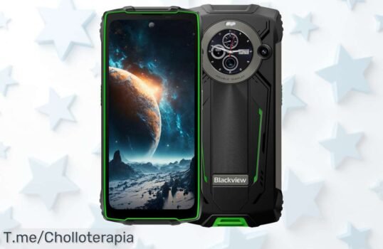 Descubre el teléfono Blackview BV8200 con pantalla súper resistente 24K 120Hz, batería bestial y cámara de 50MP a un precio loco nunca visto aprovecha este ofertón ya