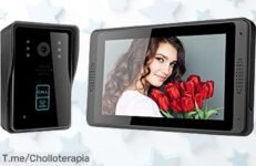 Descubre el timbre inteligente Laurag con cámara HD y pantalla 7” una seguridad nunca vista al alcance de tu móvil aprovecha este ofertón limitado ¡compra ya!