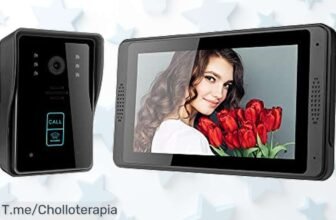 Descubre el timbre inteligente Laurag con cámara HD y pantalla 7” una seguridad nunca vista al alcance de tu móvil aprovecha este ofertón limitado ¡compra ya!
