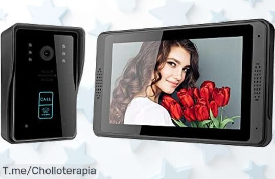 Descubre el timbre inteligente Laurag con cámara HD y pantalla 7” una seguridad nunca vista al alcance de tu móvil aprovecha este ofertón limitado ¡compra ya!