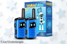Descubre el walkie talkie para niños con alcance largo y súper fácil de usar precio loco nunca visto aprovecha este ofertón limitado antes que desaparezca