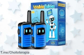 Descubre el walkie talkie para niños con alcance largo y súper fácil de usar precio loco nunca visto aprovecha este ofertón limitado antes que desaparezca
