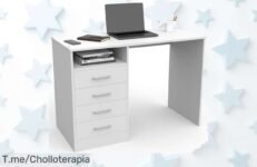 Descubre escritorios con 4 cajones a un precio loco que transformarán tu oficina al instante aprovecha este ofertón y consigue orden con descuento brutal solo hoy