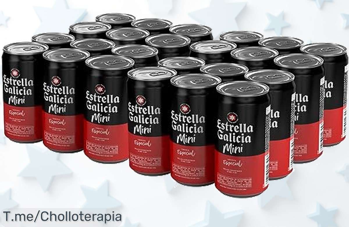 Descubre estrella galicia especial mini 24 latas con sabor único y suave un super chollo que convierte cualquier comida en fiesta aprovecha este descuento brutal nunca visto corre ya antes de que se acabe