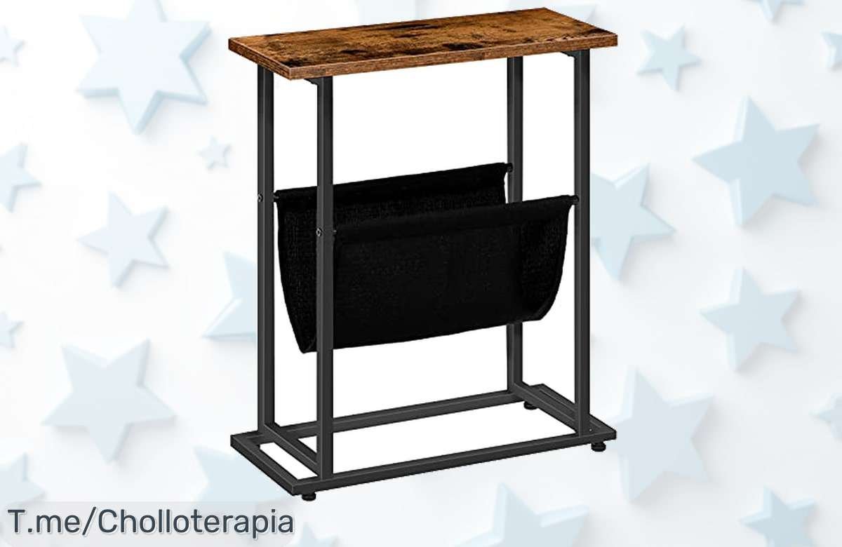 Descubre hoobro mesa auxiliar con patas ajustables el super chollo perfecto para organizar tu espacio y siempre tener todo a mano aprovecha este ofertón único corre ya