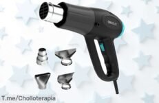 Descubre la Cecotec Hell Gun 3500 con hasta 600 ºC y boquillas versátiles a un precio loco nunca visto aprovecha este super chollo antes que se agote compra ya