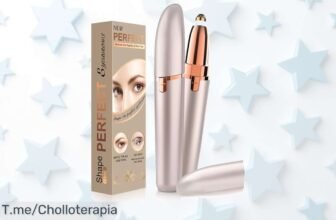 Descubre la Vinmall rasuradora facial con luz LED precisión total precio de ganga increíble oferta limitada para lucir perfecta ya no esperes más y aprovecha este ofertón