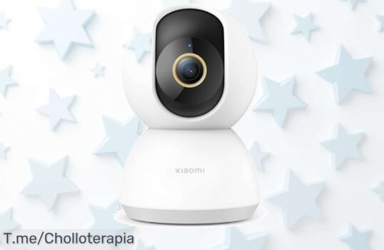 Descubre la Xiaomi Smart Camera C300 con imagen 2K y giro 360 grados disfruta detección IA sin falsas alarmas a precio loco aprovecha este ofertón nunca visto hoy mismo
