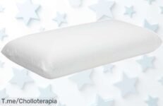 Descubre la almohada viscoelástica con firmeza alta y doble funda fácil de lavar en este super chollo con descuento brutal que nunca antes viste aprovecha el precio loco ya