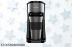 Descubre la cafetera Cecotec Coffee 66 Drop&Go con termo antigoteo el super chollo de café perfecto disfruta sabor top y prepárate ya antes que acabe este ofertón nunca visto