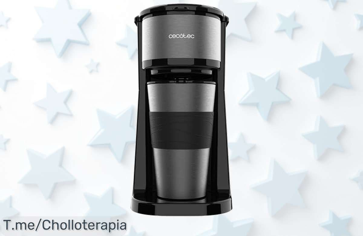 Descubre la cafetera Cecotec Coffee 66 Drop&Go con termo antigoteo el super chollo de café perfecto disfruta sabor top y prepárate ya antes que acabe este ofertón nunca visto