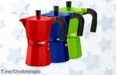 Descubre la cafetera italiana Monix de aluminio con super capacidad para 3 a 9 tazas y disfruta un sabor único al mejor precio loco jamás visto ¡aprovecha este ofertón limitado antes que se acabe!