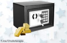 Descubre la caja fuerte Starluxe súper resistente con combo y llaves respaldo beneficio seguridad top llevatela ahora precio loco descuento brutal que no dura mucho