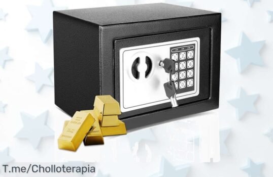 Descubre la caja fuerte Starluxe súper resistente con combo y llaves respaldo beneficio seguridad top llevatela ahora precio loco descuento brutal que no dura mucho