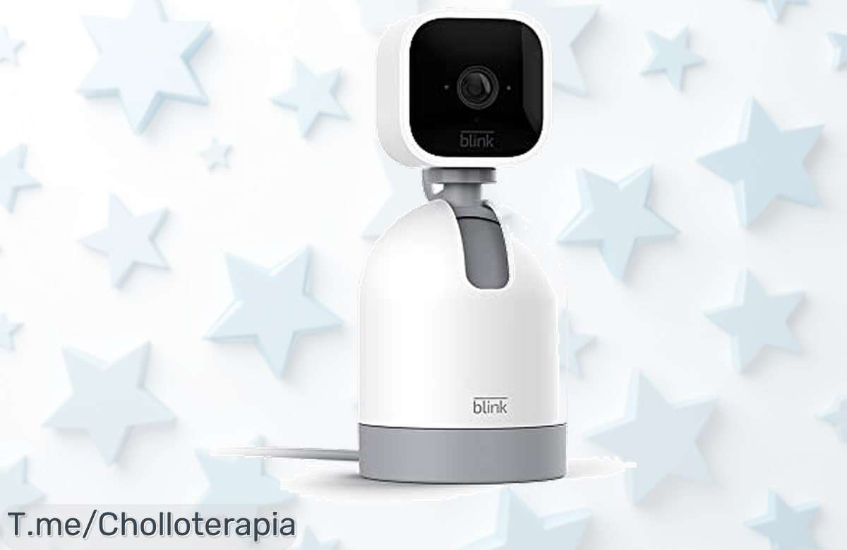 Descubre la cámara inteligente Blink Mini PanTilt con vídeo HD y audio para proteger tu hogar precio loco nunca visto oferta limitada corre ya por este super chollo