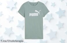Descubre la camiseta Puma ESS No 1 Logo en green moon heather con estilo único y tendencia precio loco que no puedes dejar pasar aprovecha este super chollo limitado ¡compra ya!