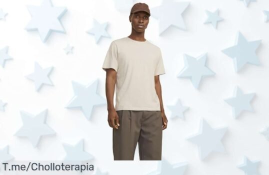 Descubre la camiseta jack & jones moonbeam con diseño único y resistencia imbatible a un precio loco nunca visto aprovecha este ofertón limitado ¡corre ya!