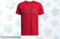 Descubre la camiseta roja UA Gl Foundation con diseño único a precio loco el super chollo del momento Benefits que no puedes perder compra ya oferta limitada nunca vista