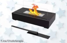 Descubre la chimenea de bioetanol más segura y resistente para interior y exterior con un super chollo nunca visto disfruta el mejor ambiente hoy ofertas limitadas actúa ya