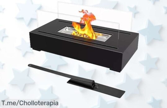 Descubre la chimenea de bioetanol más segura y resistente para interior y exterior con un super chollo nunca visto disfruta el mejor ambiente hoy ofertas limitadas actúa ya