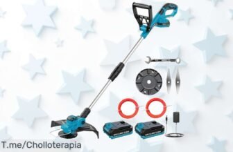 Descubre la desbrozadora eléctrica kuzupro 21v con batería brushless dos cuchillas y super descuento brutal precio loco oferta limitada que vuela corre antes que se acabe