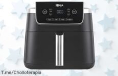 Descubre la freidora Ninja Air Fryer PRO con 4 funciones para cocinar sano y crujiente sin grasas disfruta de este ofertón único con descuento brutal ¡compra ya!