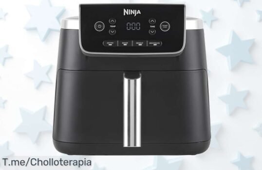 Descubre la freidora Ninja Air Fryer PRO con 4 funciones para cocinar sano y crujiente sin grasas disfruta de este ofertón único con descuento brutal ¡compra ya!