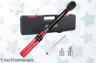 Descubre la llave dinamométrica 3-8 Atsafepro con precisión brutal y kit completísimo oferta nunca vista precio loco y descuento brutal que se agota corre ya compra este super chollo