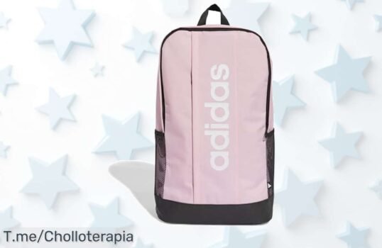 Descubre la mochila Adidas Linear unisex true pink con bolsillos súper prácticos a un precio loco y descuento brutal nunca visto corre ya que esta oferta limitada vuela