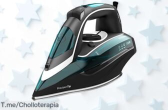 Descubre la plancha de vapor potente Cecotec Fast&Furious 6050 XTreme con apagado automático y vapor continuo que elimina arrugas al instante un super chollo en precio loco oferta única limitada corre a comprar