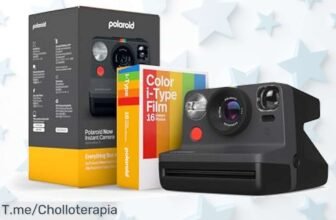 Descubre la polaroid everything box gen 2 negro con película incluida precio de ganga para fotos dobles súper creativas ¡ofertón limitado que vuela rápido compra ya!
