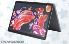 Descubre la portátil táctil de pantalla dual con 32GB RAM a precio loco disfruta potencia y batería eterna en este ofertón nunca visto corre que es un descuento brutal limitado