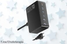 Descubre la potencia brutal de Ssouwao 220W con 6 puertos para cargar todo a la vez en un precio loco oferta nunca vista aprovecha ya este ofertón límite compra ahora