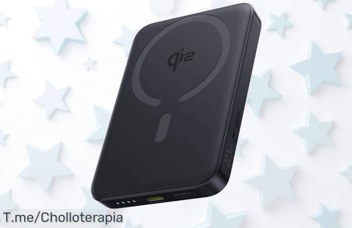 Descubre la powerbank magnética Baseus EnerFill MagSafe con carga rápida y precio loco un ofertón único que vuela aprovecha este super chollo antes de que desaparezca