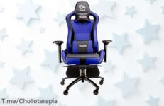 Descubre la silla Talius Caiman V2 con reposapiés extraíble y reposabrazos 4D en un ofertón nunca visto disfruta de confort único a precio loco ¡aprovecha ya este super chollo limitado!