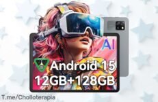 Descubre la tablet gaming Blackview Tab 15 con 12GB RAM y batería bestial un super chollo con descuento brutal precio de ganga que no durará compra ya antes que se acabe