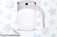 Descubre la taza Kipida que agita sola y mantiene tu café caliente con un diseño súper resistente aprovecha este ofertón de precio loco por tiempo limitado corre antes que se acabe