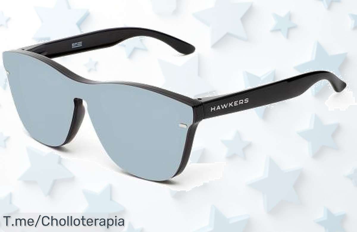 Descubre las gafas Hawkers One Venm Hybrid Chrome con lentes espejo ultra resistentes y protección UV400 único precio de ganga en oferta brutal que se acaba ya ¡corre!
