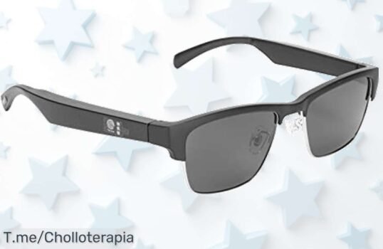 Descubre las gafas de sol Bluetooth 50 con control táctil que bloquean rayos UV y ofrecen un sonido brutal disfruta este ofertón precio loco solo por tiempo limitado corre ya
