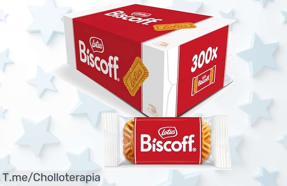 Descubre las galletas Lotus Biscoff caramelizadas veganas con sabor único disfruta de un descuentazo nunca visto solo hoy ¡aprovecha este super chollo ya!