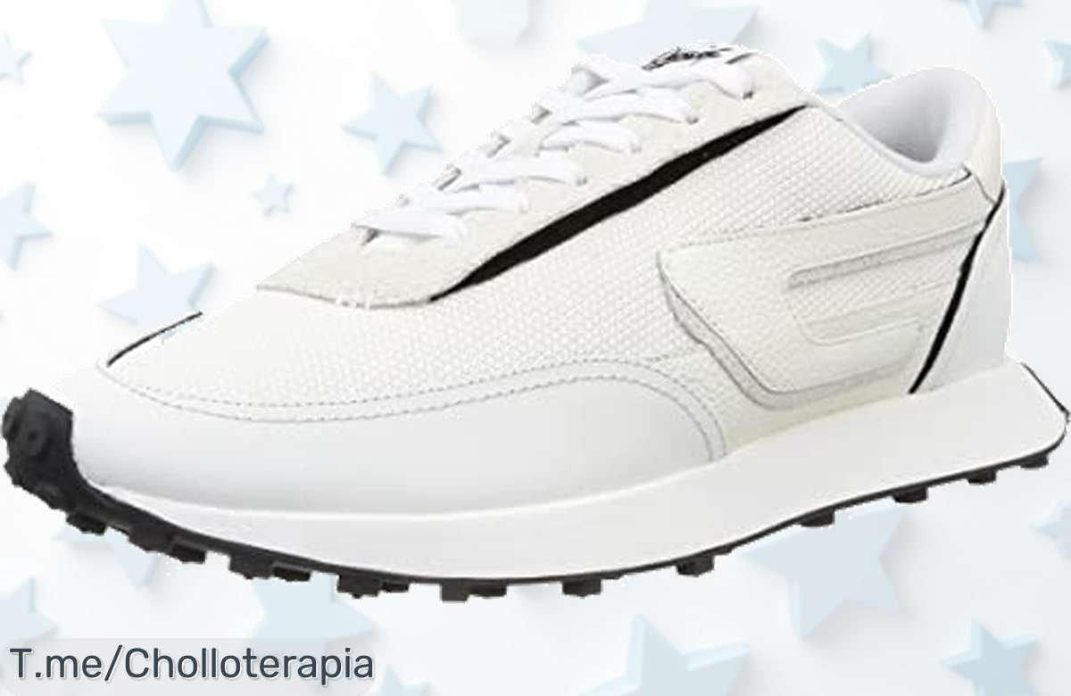 Descubre las zapatillas Diesel Racer con suela súper resistente y ajuste que no falla un super chollo con descuento brutal único aprovecha este precio de ganga antes que desaparezca