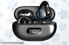 Descubre los CoolJumper auriculares óseos con bluetooth 53, batería de 36h y sonido HD en un ofertón con descuento brutal nunca visto aprovecha este super chollo hoy mismo